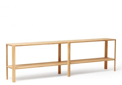 Leaf Shelf 2x2 Oak oiled Form & Refine